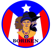 “Tres Raíces” Puerto Rico Heritage Patch — Embroidered (4" or 8")