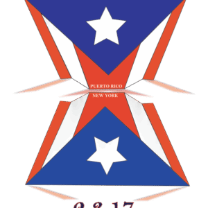 “Boricua Como Quiera — Reflections (PR ↔ NY)” Embroidered Patch — 4" or 8"