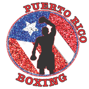 “Puerto Rico Boxing — Victory Sparkle” Embroidered Patch — 4" or 8"